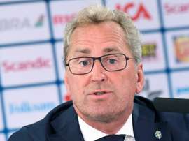 Hamren has taken the hot seat. AFP