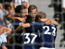 Tottenham won against Newcastle 2-0. AFP