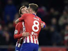 Griezmann put the game to bed with Atletico's second. AFP