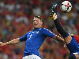 Belotti has caught the eye of half of Europe in recent times. AFP