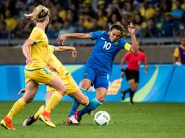 Marta se enfrentará al Barcelona en la Champions League femenina. AFP