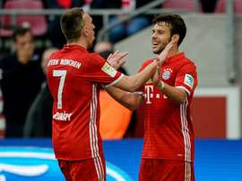O Bayern bateu o Darmstadt por 1.0. AFP