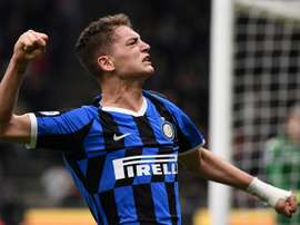 Esposito breaks 60-year record as Inter go top with four-goal stroll. AFP