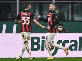Ante Rebic (R) and Ante Rebic have both got over coronavirus. AFP