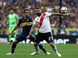 The game is finely poised at 2-2 following the first leg. AFP