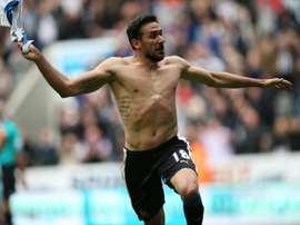 Newcastle Uniteds midfielder Jonas Gutierrez pictured on May 24, 2015, alleged he was excluded from the Premier League sides first team because of his diagnosis with testicular cancer in 2013