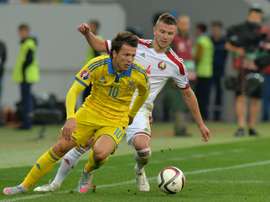 Yevhen Konoplyanka pourrait quitter Séville pour Schalke 04. AFP