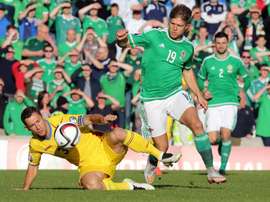 Ward has a dead leg and will therefore play no part of the match against Austria. AFP