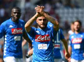 Insigne bagged two. AFP