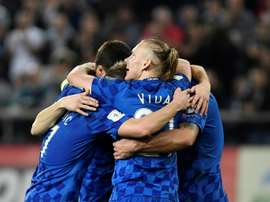 Vida achève son contrat avec le Dinamo de Kiev en janvier. AFP