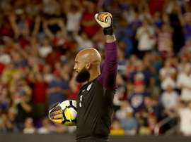 The veteran stopper is the most capped player in USA history. AFP
