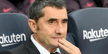 Valverde continuaria apenas até o fim da temporada. AFP