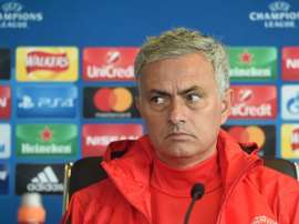 Mourinho was please by United's attitude in the win over Swansea. AFP