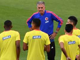 Queiroz has put the pressure on Chile ahead of Colombia's crunch match. AFP