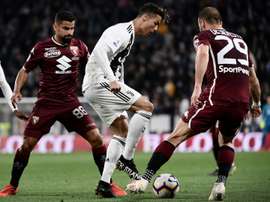 Ronaldo prevented Torino from ending a 24 year-old drought. AFP