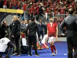 Walid Azaro banned for final. AFP