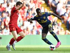 Les compos probables du match de Premier League entre Arsenal et Liverpool. AFP