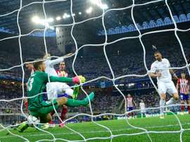 Sergio Ramos won Real Madrid's 11th Champions League. AFP/Archivo