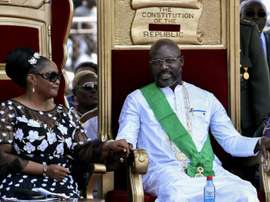 George Weah es el actual presidente de su Liberia natal. AFP/Archivo