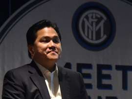 Erick Thohir fue presidente del Inter durante cinco años. AFP