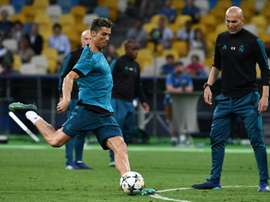 Cristiano, sérieux candidat au titre de meilleur buteur italien. AFP