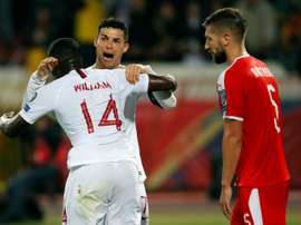 Portugal beat Serbia to claim first Euro 2020 qualifying win. AFP