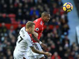 Ashley Young est le couteau-suisse de Mourinho. AFP