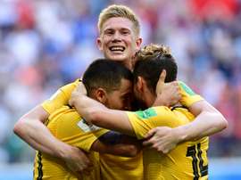 Belgium beat England to secure third place at the 2018 Russia World Cup. AFP