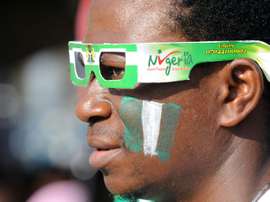 A Nigeria fan in Lagos on June 30, 2014