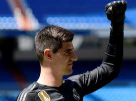Courtois was keen to return to Madrid, where he previously played for Atletico. AFP