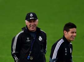 Huit joueurs du onze du Real étaient déjà titulaires... en 2014. AFP