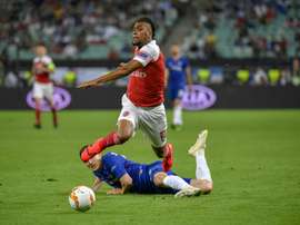 Nigeria coach Rohr wants Arsenal forward Iwobi to score more. AFP