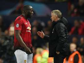 Lukaku revelou gratidão a Ole-Günnar Solskjaer por ajudá-lo a mudar de ares. AFP