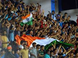 Chhetri called for more support of Indian football. AFP