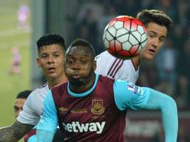 Diafra Sakho during one of his last matches. AFP