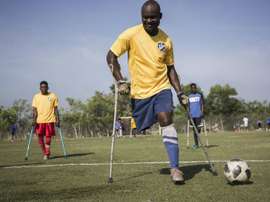 Haiti are hoping to make a splash at the amputee World Cup. AFP