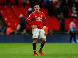 Mourinho recadre Rojo sur Alexis Sánchez. AFP