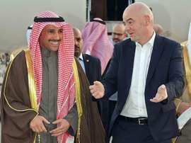 FIFA has lifted Kuwait's suspension from world football. AFP