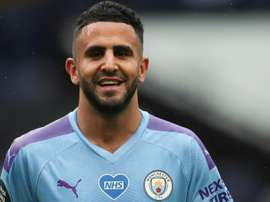 Riyad Mahrez marque pour son 200e match en Premier League. AFP