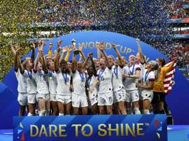 Mais de um milhão de pessoas viram o Mundial Feminino. AFP
