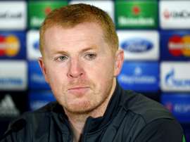 Celtic interim manager Neil Lennon wins title. AFP