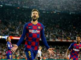 Barcelona defender Gerard Pique attempted to buy Notts County last summer. AFP