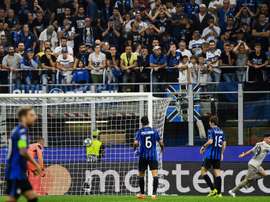Atalanta lost 2-1. AFP
