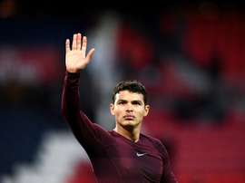 Thiago Silva séduit par Frank Lampard. afp