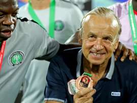 Gernot Rohr will pen a new deal with Nigeria next week. AFP