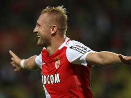 Glik abrió la cuenta para el Mónaco ante el Montpellier. AFP