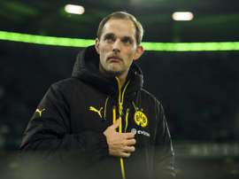 L'entraîneur du Borussia Dortmund Thomas Tuchel lors d'un match contre Wolfsburg. AFP