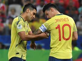 James ne joue pas avec le Real Madrid, mais est convoqué avec la Colombie. AFP
