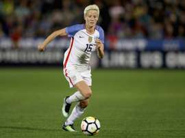 Rapinoe has won 127 caps for the USA. AFP