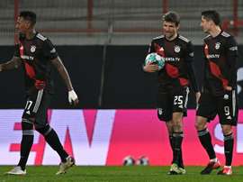 Lewandowski in vetta alla classifica. AFP